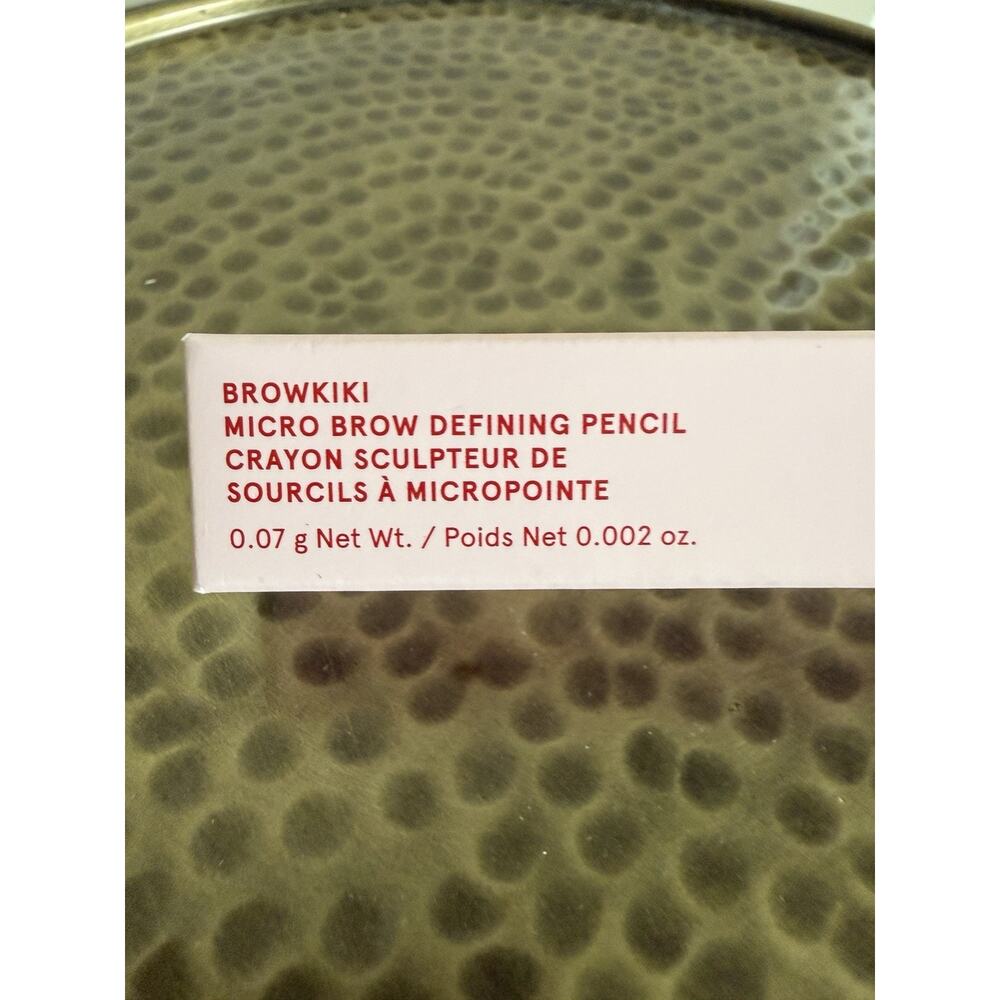 ONE/SIZE BrowKiki Micro Brow Defining Pencil 02 Taupe NIB Waterproof Vegan - Picture 3 of 7
